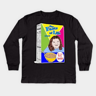 Facts of life cereal Kids Long Sleeve T-Shirt